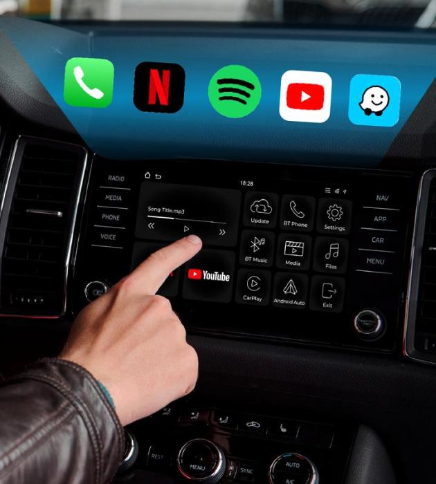 Sevlio™ 4K Carplay Streaming Device
